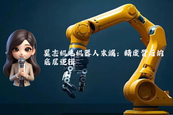 昊志机电机器人末端:精度背后的底层逻辑